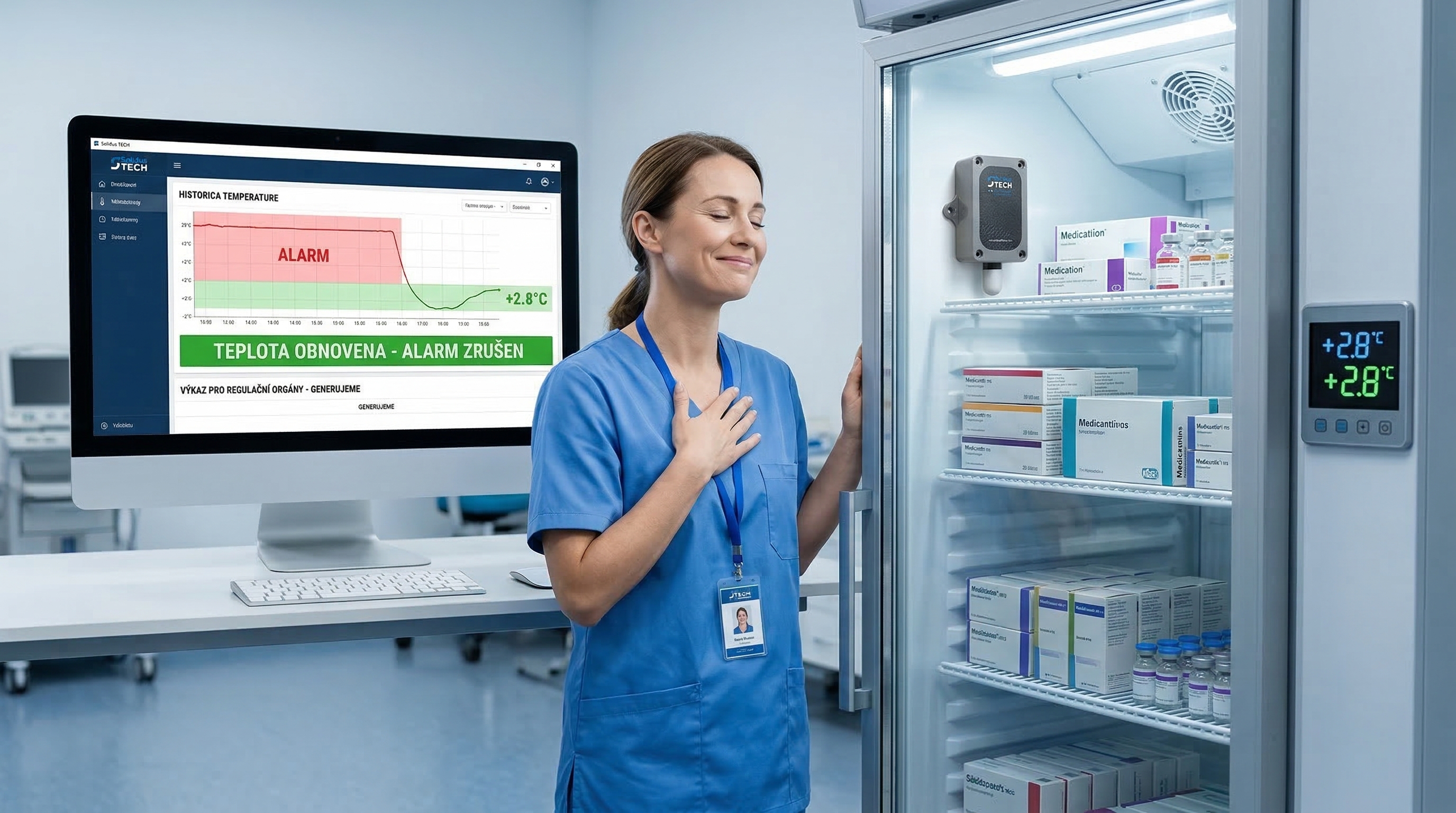 SolidusTech – monitoring teploty IP20/IP65